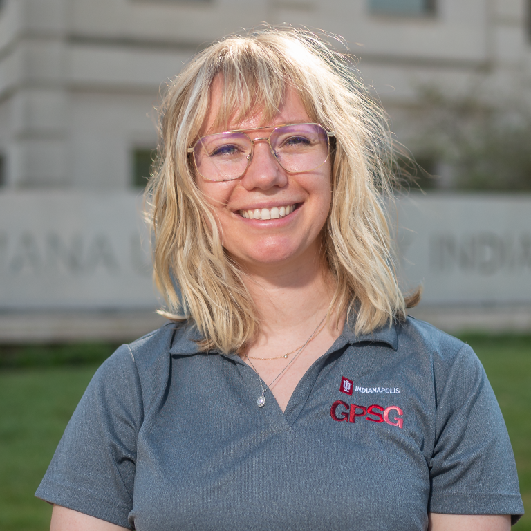 GPSG President McKenzie Altman.