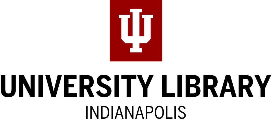 IU Indianapolis University Library Logo.