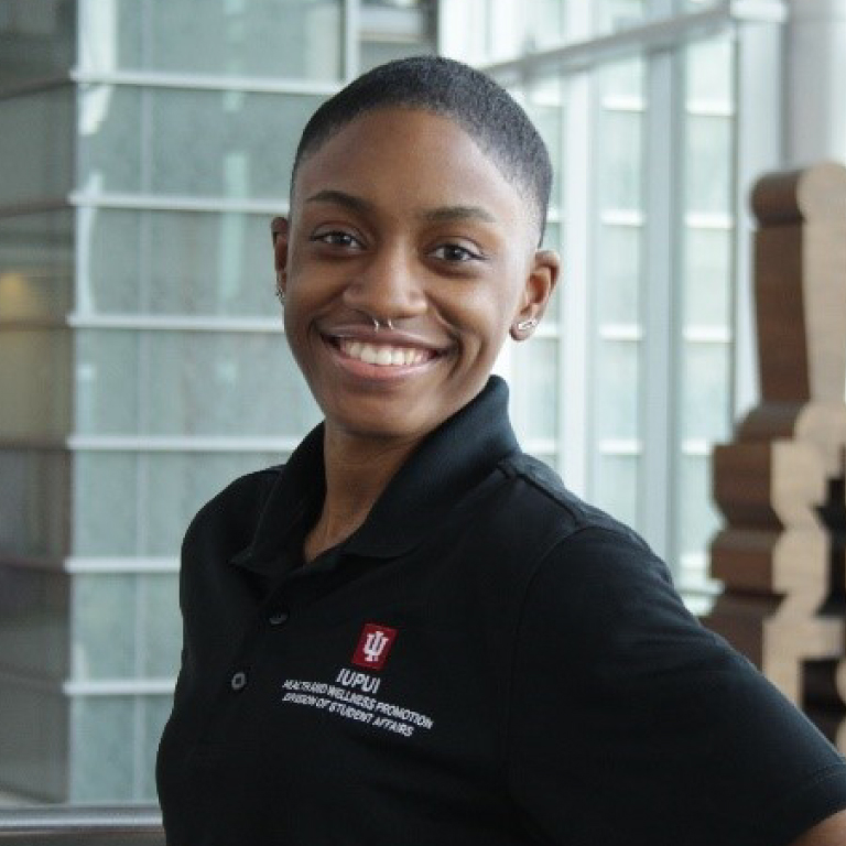 Meet your peer health educator, Precious Harvey.
