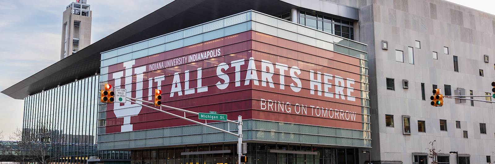 The IU Indianapolis Campus Center.